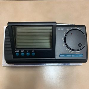 *NEW Linden dual time  clock radio📻*
